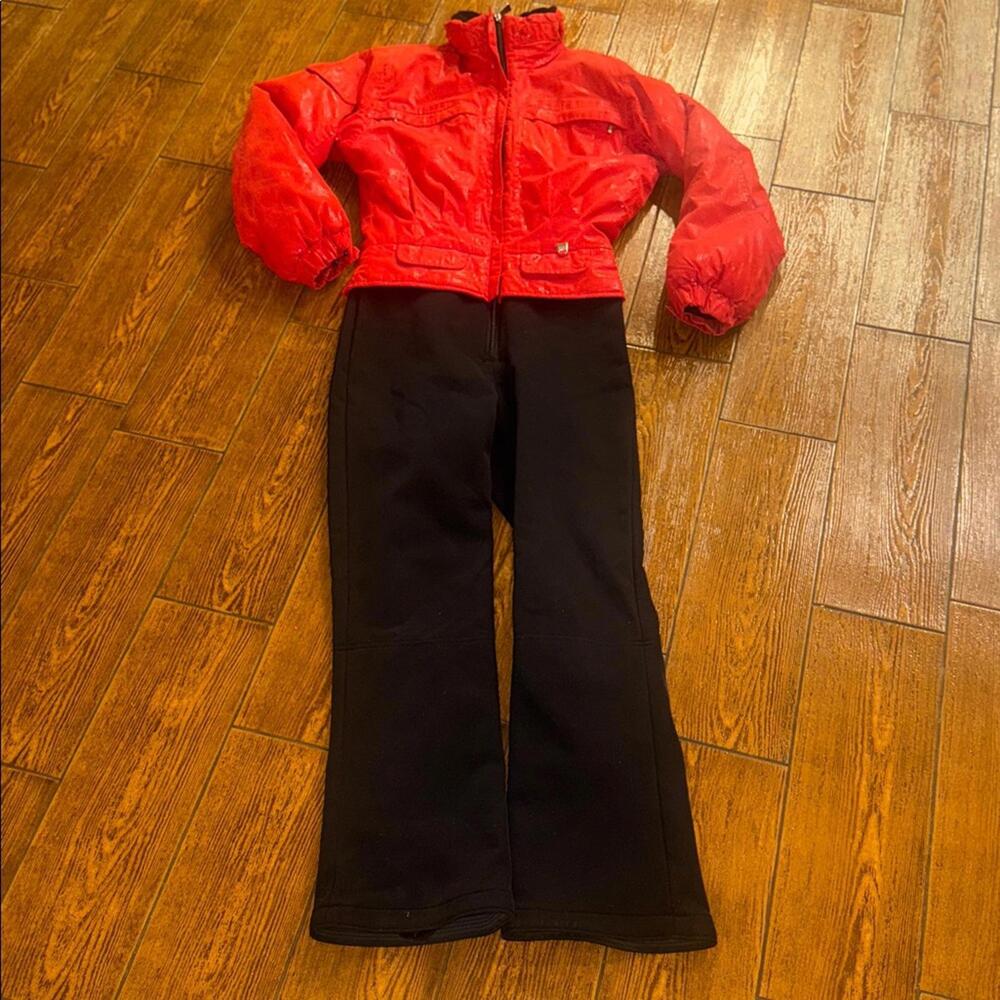 Vintage NILS Ski Suit Womens Size 6P Insulated Stretch Pants